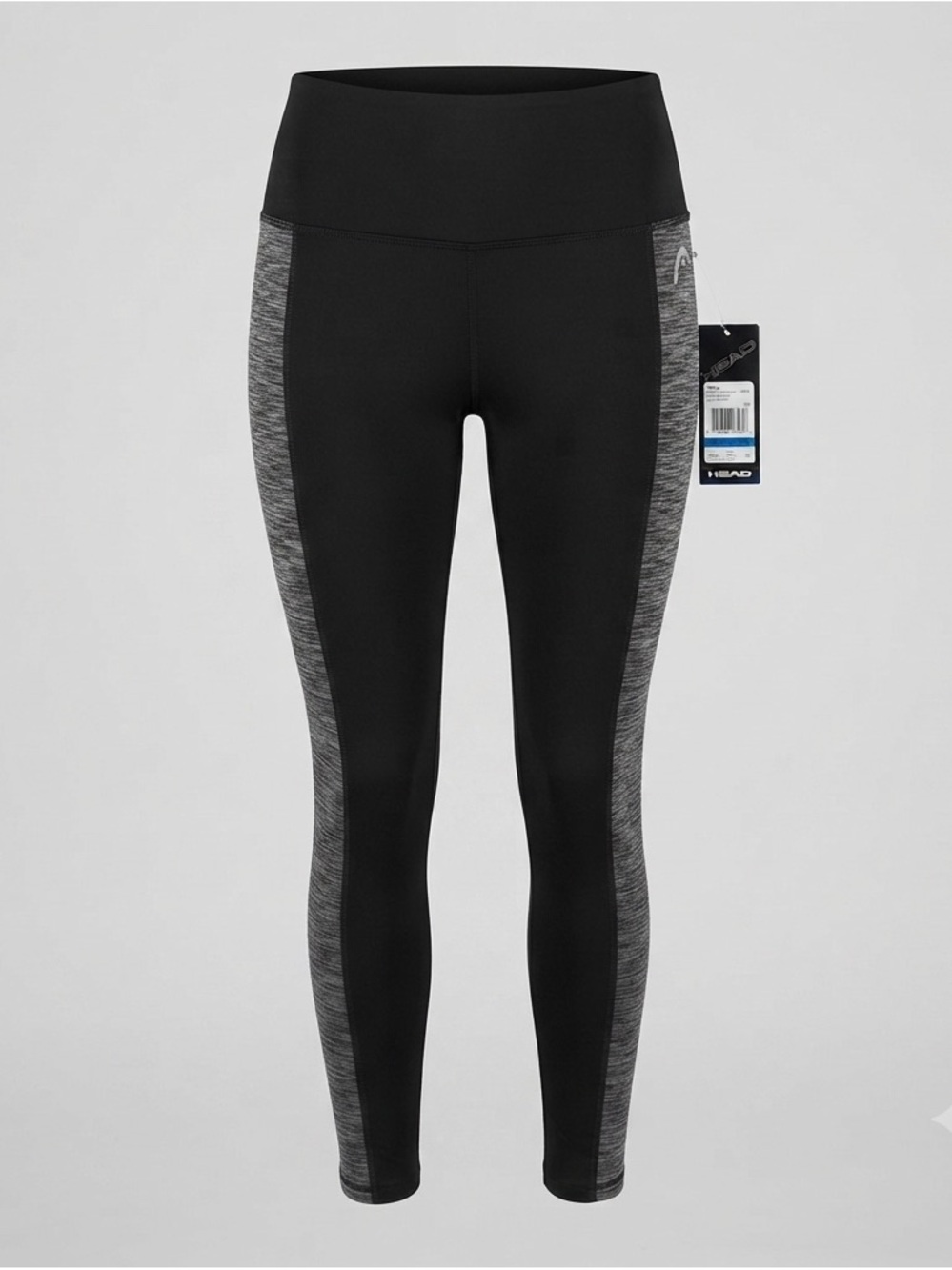 HEAD Leggings XS Black Gray High Rise Athletic Pants